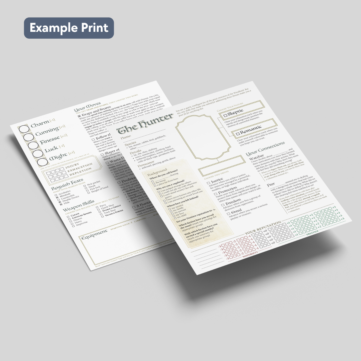 Root: Ruins & Expeditions Play Materials