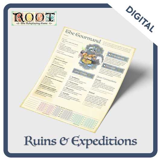 Root: Ruins & Expeditions Play Materials